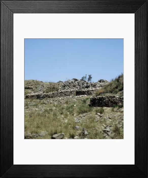 Framed Print : SPAIN. Cardeosa. Acropolis of Las Cogotas (6th-3rd c. BC). Iron Age. Architecture. AISA / Everett Collection**US SALES ONLY** Framed Print : SPAIN. Cardeosa. Acropolis of Las Cogotas (6th-3rd c. BC). Iron Age. Architecture. AISA / Everett Collection**US SALES ONLY**