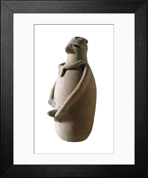 Framed Print : Egg-shaped figure from Illa Plana. Carthaginian art. Ceramics. SPAIN. Barcelona. Archaeology Museum of Catalonia. Proc: SPAIN. IBIZA. AISA / Everett Collection**US SALES ONLY** Framed Print : Egg-shaped figure from Illa Plana. Carthaginian art. Ceramics. SPAIN. Barcelona. Archaeology Museum of Catalonia. Proc: SPAIN. IBIZA. AISA / Everett Collection**US SALES ONLY**