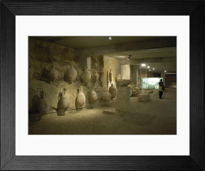 Framed Print : CROATIA. Pula. Archaeological museum inside the Roman amphitheatre. AISA / Everett Collection**US SALES ONLY**