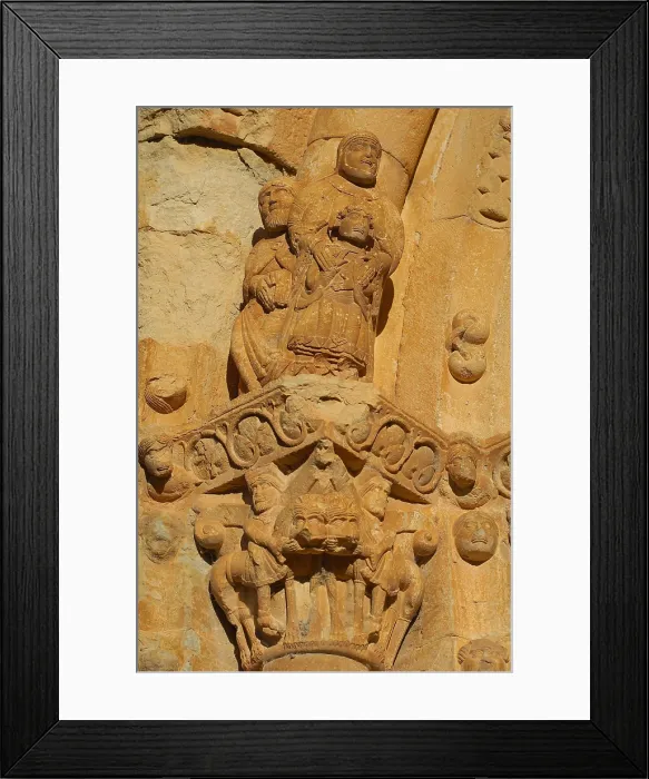 Framed Print : SPAIN. Isona. Church of Santa Maria of Covet. Church of Santa Mara de Covet. Faade. Romanesque art. Sculpture. AISA / Everett Collection**US SALES ONLY** Framed Print : SPAIN. Isona. Church of Santa Maria of Covet. Church of Santa Mara de Covet. Faade. Romanesque art. Sculpture. AISA / Everett Collection**US SALES ONLY**