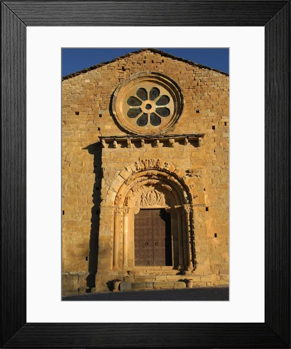 Framed Print : SPAIN. Isona. Church of Santa Maria of Covet. Church of Santa Mara de Covet. Faade. Romanesque art. Architecture. AISA / Everett Collection**US SALES ONLY** Framed Print : SPAIN. Isona. Church of Santa Maria of Covet. Church of Santa Mara de Covet. Faade. Romanesque art. Architecture. AISA / Everett Collection**US SALES ONLY**
