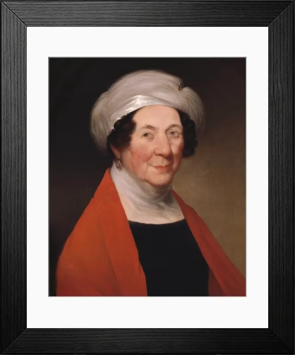 Framed Print : Dolley Madison in 1848, was 80 years old in this portrait by William S. Elwell Framed Print : Dolley Madison in 1848, was 80 years old in this portrait by William S. Elwell