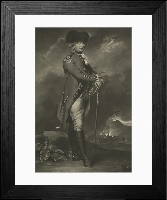 Framed Print : Charles Cornwallis was a high ranking British general who fought in British Colonial wars of the late 18th century, in North America, India, and Ireland (BSLOC_2019_6_204) Framed Print : Charles Cornwallis was a high ranking British general who fought in British Colonial wars of the late 18th century, in North America, India, and Ireland (BSLOC_2019_6_204)