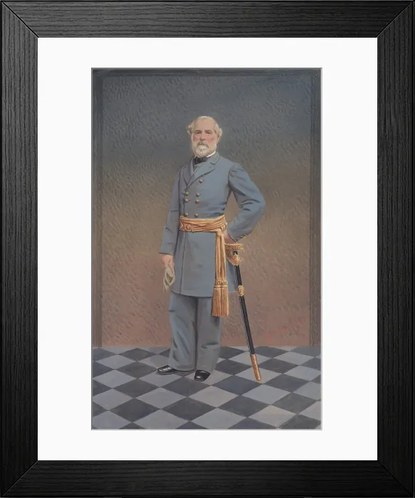 Framed Print : General Robert E