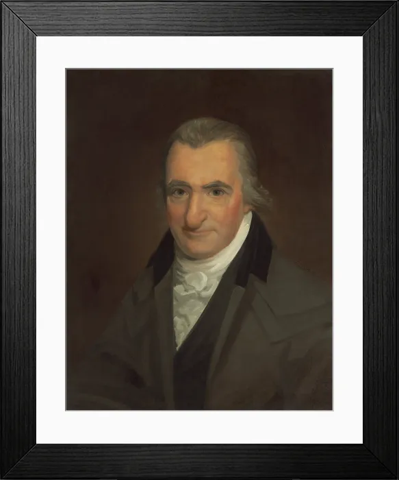Framed Print : Thomas Paine, by John Wesley Jarvis, American painting, oil on canvas, c. 1806-07 Framed Print : Thomas Paine, by John Wesley Jarvis, American painting, oil on canvas, c. 1806-07