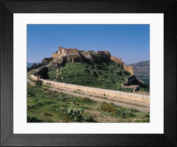 Framed Print : SPAIN. VALENCIA. VALENCIA. Sagunto. Upper part of the Iberian-Roman city named 'Arce'. Arabian wall. AISA / Everett Collection**US SALES ONLY** Framed Print : SPAIN. VALENCIA. VALENCIA. Sagunto. Upper part of the Iberian-Roman city named 'Arce'. Arabian wall. AISA / Everett Collection**US SALES ONLY**
