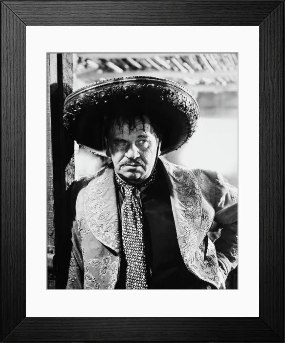 Framed Print : VIVA VILLA, Wallace Beery as Pancho Villa, 1934 Framed Print : VIVA VILLA, Wallace Beery as Pancho Villa, 1934