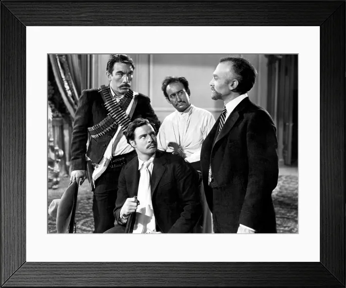 Framed Print : VIVA ZAPATA!, Anthony Quinn, Marlon Brando, Lou Gilbert, Harold Gordon, 1952. TM & Copyright 20th Century Fox Film Corp. All rights reserved