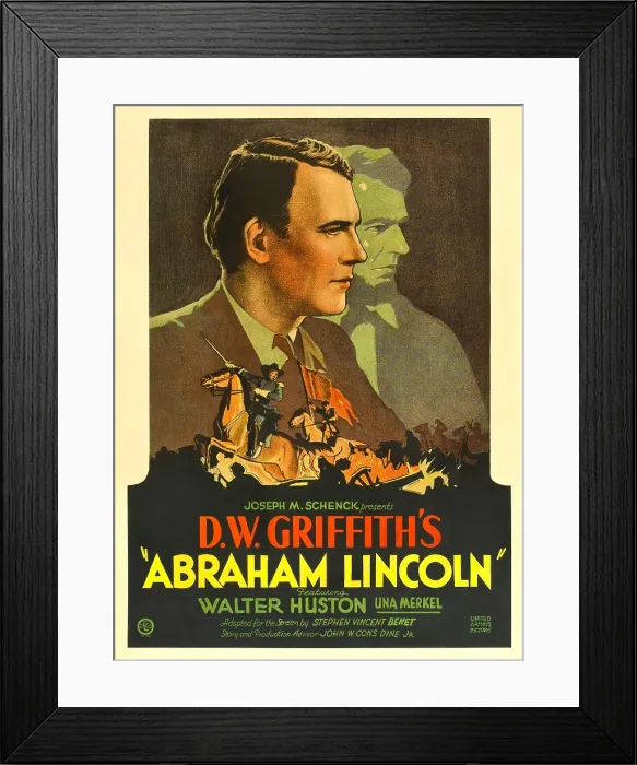 Framed Print : ABRAHAM LINCOLN, Walter Huston, 1930