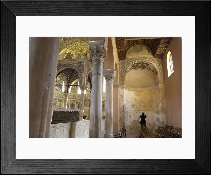 Framed Print : CROATIA. Porec. Euphrasian Basilica (6th c.). Early Byzantine art. Architecture. AISA / Everett Collection**US SALES ONLY**