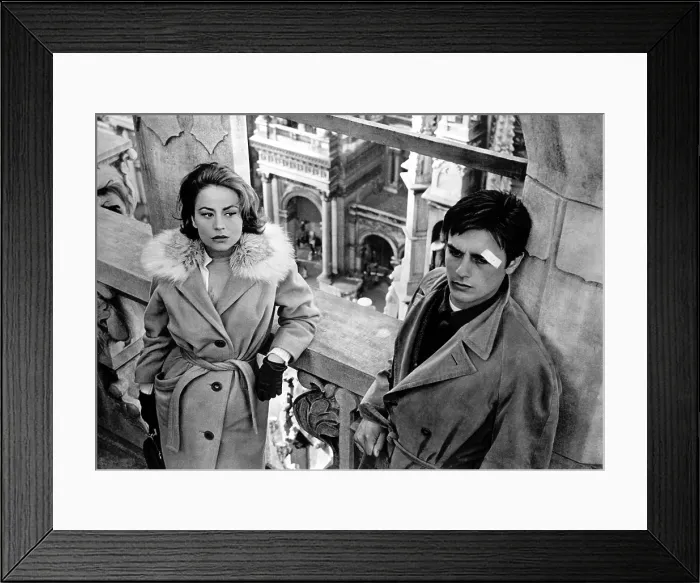 Framed Print : ROCCO AND HIS BROTHERS, Annie Girardot, Alain Delon, 1960 Framed Print : ROCCO AND HIS BROTHERS, Annie Girardot, Alain Delon, 1960