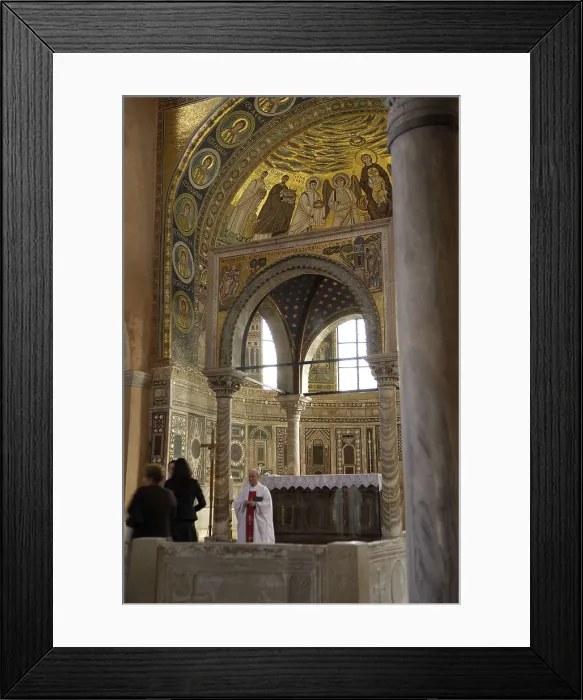 Framed Print : CROATIA. Porec. Euphrasian Basilica (6th c.). Early Byzantine art. Architecture. AISA / Everett Collection**US SALES ONLY**