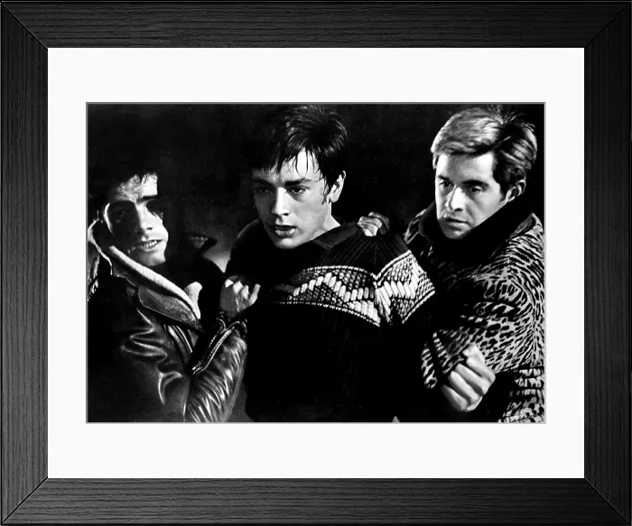 Framed Print : ROCCO AND HIS BROTHERS, ctr. Alain Delon, rt. Corrado Pani, 1960 Framed Print : ROCCO AND HIS BROTHERS, ctr. Alain Delon, rt. Corrado Pani, 1960