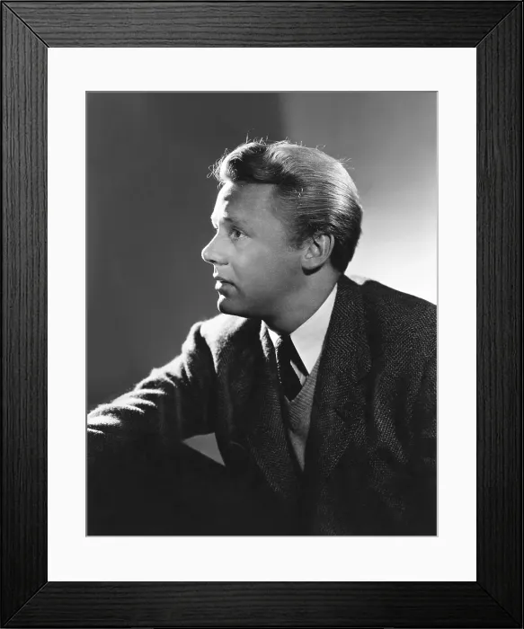 Framed Print : THE WAR AGAINST MRS. HADLEY, Van Johnson, 1942