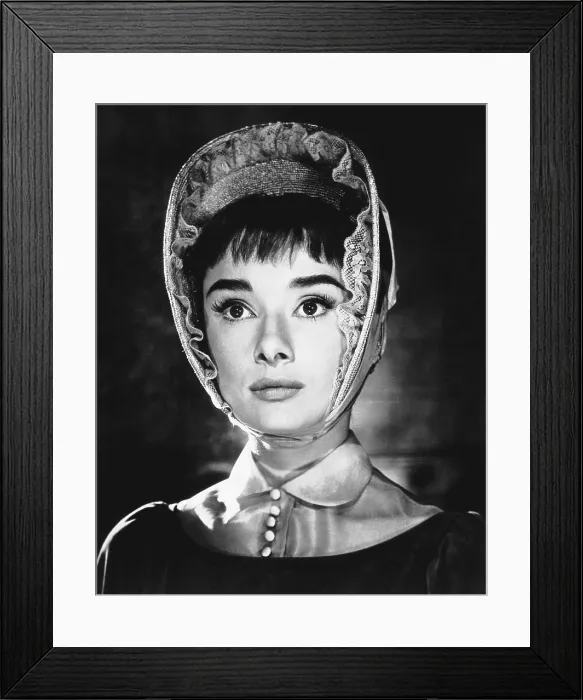 Framed Print : WAR AND PEACE, Audrey Hepburn, 1956