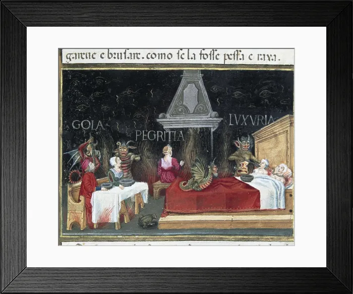 Framed Print : DE PREDIS, Cristoforo (1440-1486). Stories of Saint Joachim, Saint Anne, Virgin Mary, Jesus, the Baptist and the End of the World. 1476 Framed Print : DE PREDIS, Cristoforo (1440-1486). Stories of Saint Joachim, Saint Anne, Virgin Mary, Jesus, the Baptist and the End of the World. 1476