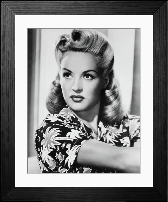 Framed Print : WABASH AVENUE, Betty Grable, 1950, TM & Copyright 20th Century Fox Film Corp. / courtesy Everett Collection Framed Print : WABASH AVENUE, Betty Grable, 1950, TM & Copyright 20th Century Fox Film Corp. / courtesy Everett Collection