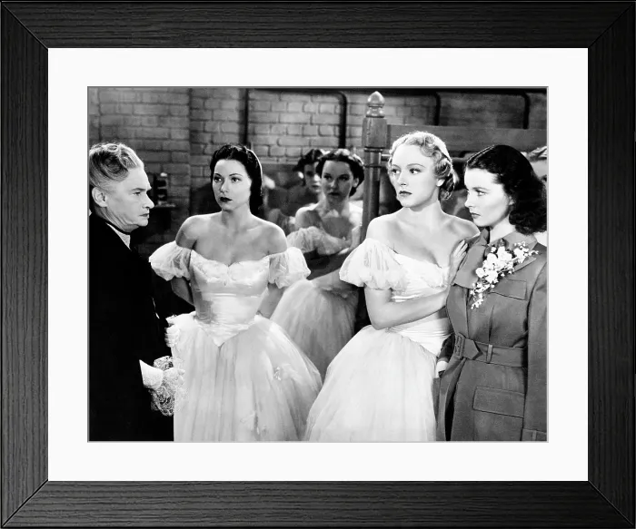 Framed Print : WATERLOO BRIDGE, front from left: Maria Ouspenskaya, Steffi Duna, Virginia Field, Vivien Leigh, 1940 Framed Print : WATERLOO BRIDGE, front from left: Maria Ouspenskaya, Steffi Duna, Virginia Field, Vivien Leigh, 1940