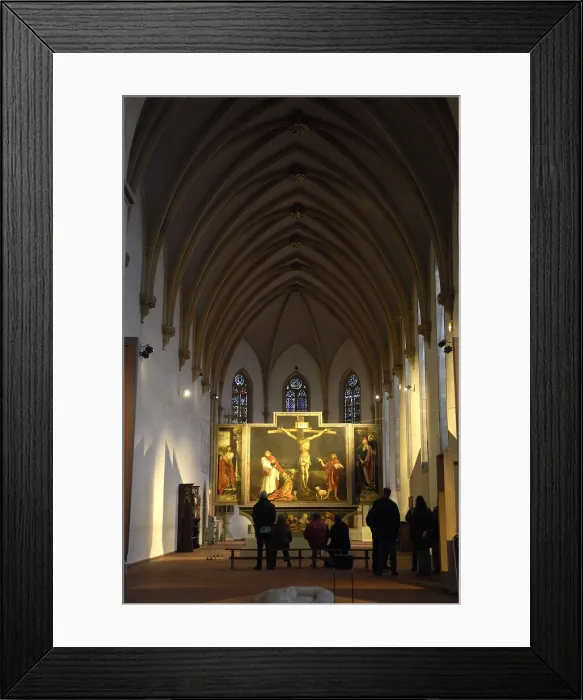 Framed Print : FRANCE. Colmar. The Unterlinden Museum. Issenheim Altrapiece (1512-1516), by Mathias Grnewald. AISA / Everett Collection**US SALES ONLY**