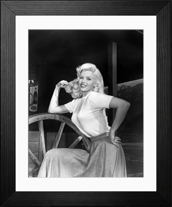 Framed Print : THE WAYWARD BUS, Jayne Mansfield, 1957, TM and Copyright 20th Century-Fox Film Corp. All Rights Reserved Framed Print : THE WAYWARD BUS, Jayne Mansfield, 1957, TM and Copyright 20th Century-Fox Film Corp. All Rights Reserved