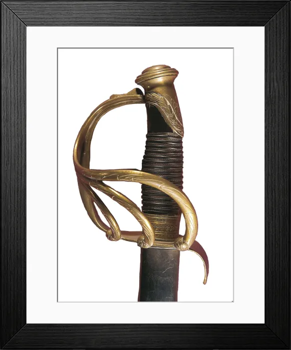 Framed Print : CABRERA Y GRIO, Ramn (1806-1877). Spain. Carlist Wars. Hilt of the Ramn Cabrera's sword (1850). SPAIN. Madrid. Army Museum. AISA / Everett Collection**US SALES ONLY** Framed Print : CABRERA Y GRIO, Ramn (1806-1877). Spain. Carlist Wars. Hilt of the Ramn Cabrera's sword (1850). SPAIN. Madrid. Army Museum. AISA / Everett Collection**US SALES ONLY**