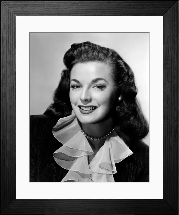 Framed Print : THE WALLS CAME TUMBLING DOWN, Marguerite Chapman, 1946