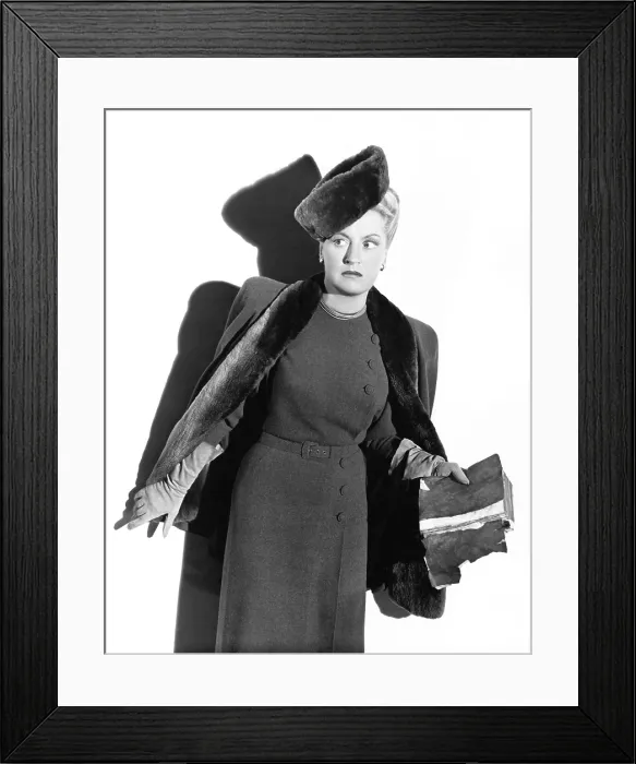 Framed Print : THE WALLS CAME TUMBLING DOWN, Lee Patrick, 1946