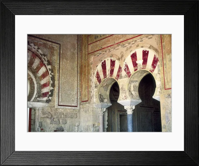 Framed Print : SPAIN. ANDALUSIA. Cordoba. Medina Azahara. The Rich Hall (10th c.). Hispano-Moresque art. Caliphate period. Architecture. AISA / Everett Collection**US SALES ONLY** Framed Print : SPAIN. ANDALUSIA. Cordoba. Medina Azahara. The Rich Hall (10th c.). Hispano-Moresque art. Caliphate period. Architecture. AISA / Everett Collection**US SALES ONLY**