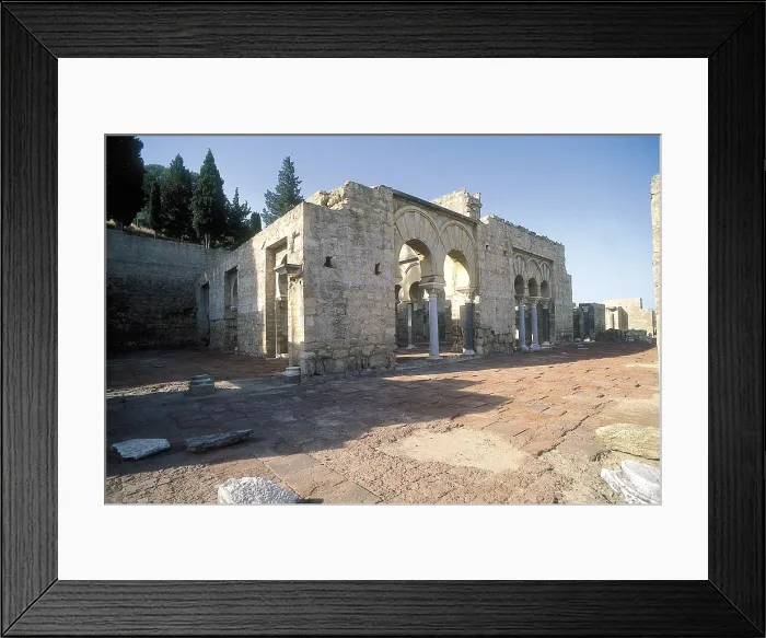 Framed Print : SPAIN. ANDALUSIA. Cordoba. Medina Azahara. Basilical building (10th c.). Hispano-Moresque art. Caliphate period. Architecture. AISA / Everett Collection**US SALES ONLY** Framed Print : SPAIN. ANDALUSIA. Cordoba. Medina Azahara. Basilical building (10th c.). Hispano-Moresque art. Caliphate period. Architecture. AISA / Everett Collection**US SALES ONLY**