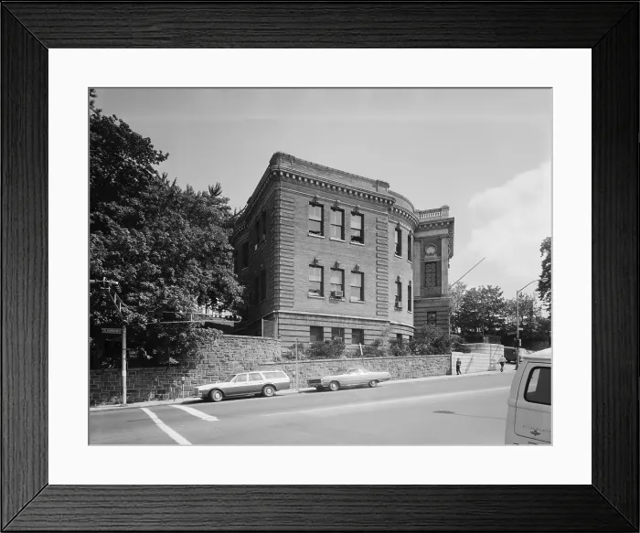 Framed Print : Yonkers Public Library, ca. 1980. Northwest Wing. Nepperhan Avenue & South Broadway. Westchester County, New York. (BSLOC_2015_11_3) Framed Print : Yonkers Public Library, ca. 1980. Northwest Wing. Nepperhan Avenue & South Broadway. Westchester County, New York. (BSLOC_2015_11_3)