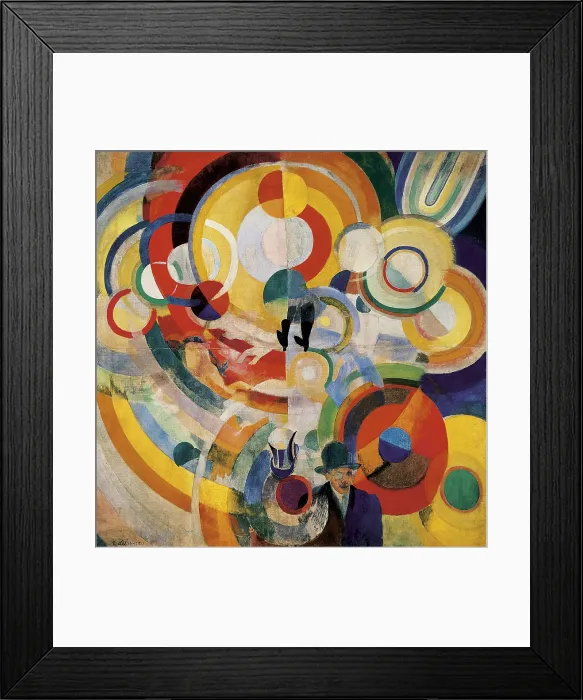 Framed Print : DELAUNAY, Robert (1885-1941). Carousel with Pigs. 1922. Orphism. Oil on canvas. FRANCE. Paris Framed Print : DELAUNAY, Robert (1885-1941). Carousel with Pigs. 1922. Orphism. Oil on canvas. FRANCE. Paris