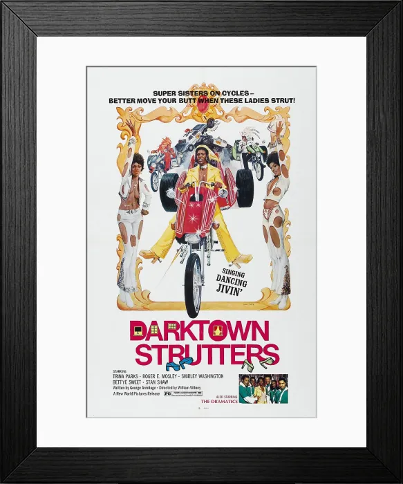 Framed Print : DARKTOWN STRUTTERS, 1975