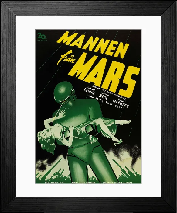 Framed Print : THE DAY THE EARTH STOOD STILL, (aka MANNEN FRAN MARS), Patricia Neal, 1951, TM & Copyright 20th Century Fox Film Corp. / courtesy Everett Collection