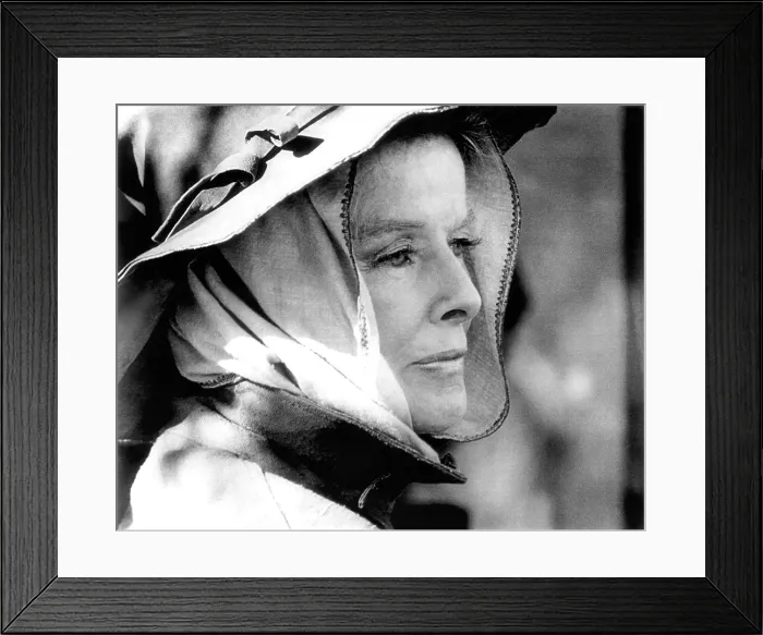 Framed Print : ROOSTER COGBURN, Katharine Hepburn, 1975
