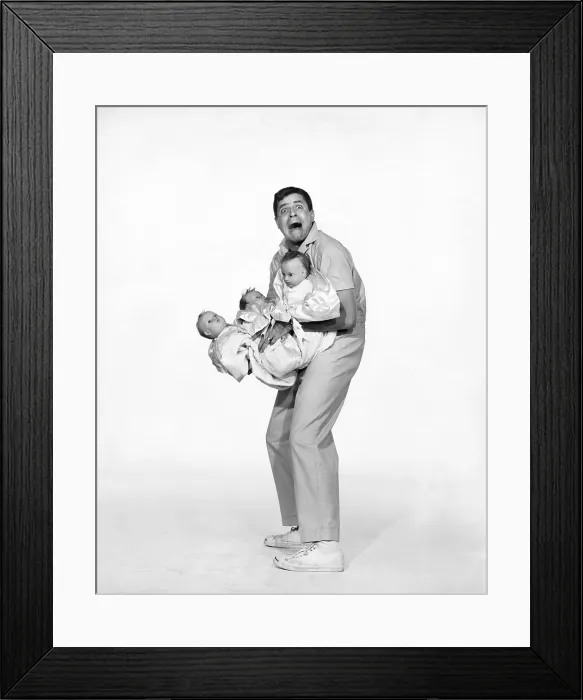 Framed Print : ROCK-A-BYE BABY, Jerry Lewis, 1958.. Courtesy: CSU Archives  /  Everett Collection