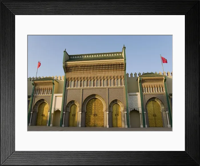 Framed Print : MOROCCO. Fes. Imperial Gate. Architecture. AISA / Everett Collection**US SALES ONLY** Framed Print : MOROCCO. Fes. Imperial Gate. Architecture. AISA / Everett Collection**US SALES ONLY**