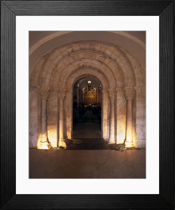 Framed Print : Royal Monastery of San Zoilo. 948. SPAIN. CASTILE AND LEON. PALENCIA. Carrin de los Condes. Monastery of San Zoilo. Romanesque art. Architecture Framed Print : Royal Monastery of San Zoilo. 948. SPAIN. CASTILE AND LEON. PALENCIA. Carrin de los Condes. Monastery of San Zoilo. Romanesque art. Architecture