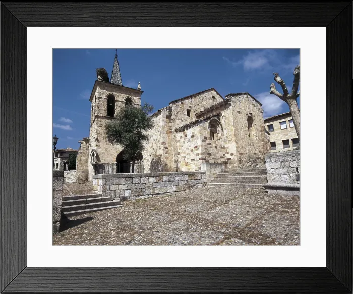 Framed Print : SPAIN. CASTILE AND LEON. ZAMORA. Zamora. Church of San Cipriano (11th c.). Architecture. AISA / Everett Collection**US SALES ONLY**