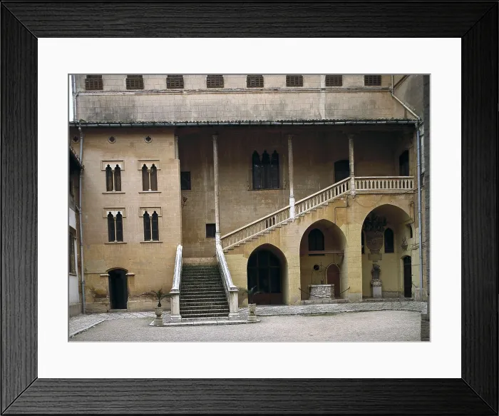 Framed Print : SPAIN. VALENCIA. VALENCIA. Gandia. Ducal Palace of the Borja, where Saint Francis of Borja was born. Renaissance art. Architecture. AISA / Everett Collection**US SALES ONLY** Framed Print : SPAIN. VALENCIA. VALENCIA. Gandia. Ducal Palace of the Borja, where Saint Francis of Borja was born. Renaissance art. Architecture. AISA / Everett Collection**US SALES ONLY**