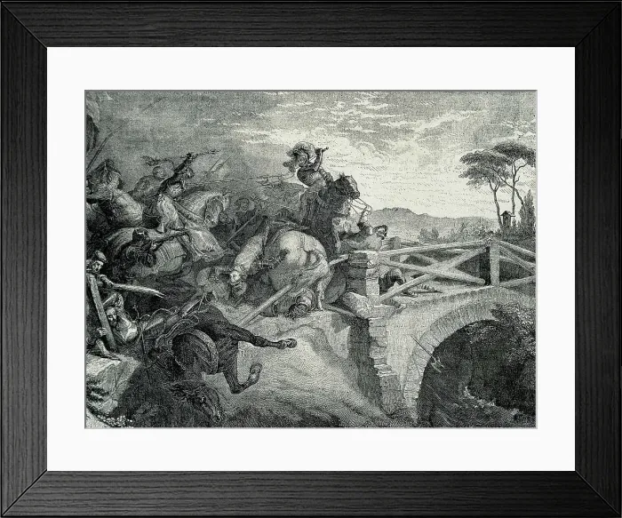 Framed Print : Battle of Garellano or Garigliano (1503) Framed Print : Battle of Garellano or Garigliano (1503)