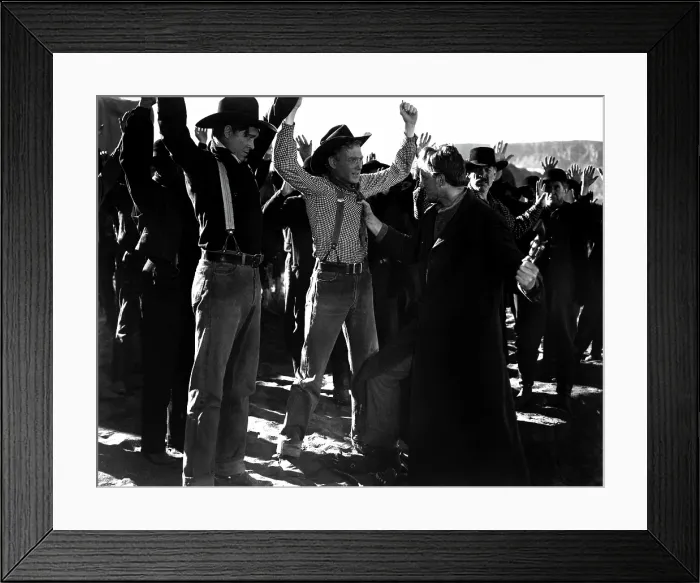 Framed Print : WAGON MASTER, (aka WAGONMASTER), foreground from left: Ben Johnson, Harry Carey, Jr. James Arness, Ward Bond, Russell Simpson, 1950 Framed Print : WAGON MASTER, (aka WAGONMASTER), foreground from left: Ben Johnson, Harry Carey, Jr. James Arness, Ward Bond, Russell Simpson, 1950