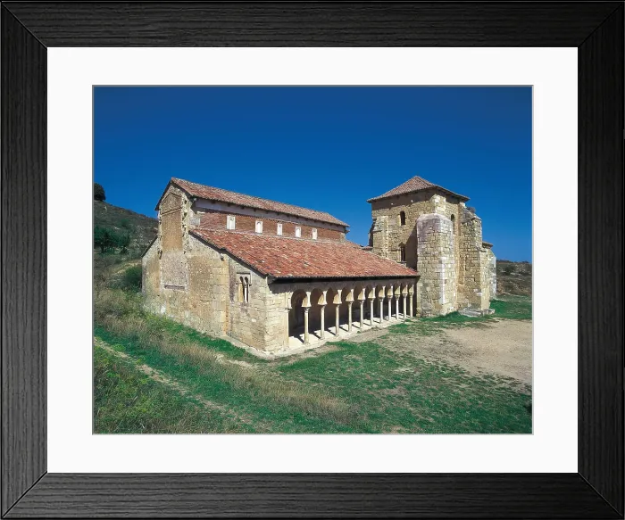 Framed Print : Church of San Miguel de Escalada. 913. SPAIN. CASTILE AND LEON. LEON. Gradefes. San Miguel de la Escalada. Mozarabic art. Architecture. AISA / Everett Collection**US SALES ONLY** Framed Print : Church of San Miguel de Escalada. 913. SPAIN. CASTILE AND LEON. LEON. Gradefes. San Miguel de la Escalada. Mozarabic art. Architecture. AISA / Everett Collection**US SALES ONLY**