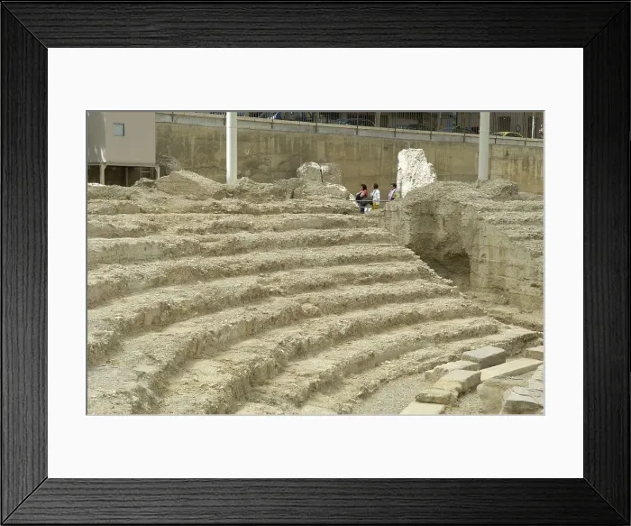 Framed Print : SPAIN. Zaragoza. Roman theatre. Architecture. AISA / Everett Collection**US SALES ONLY** Framed Print : SPAIN. Zaragoza. Roman theatre. Architecture. AISA / Everett Collection**US SALES ONLY**