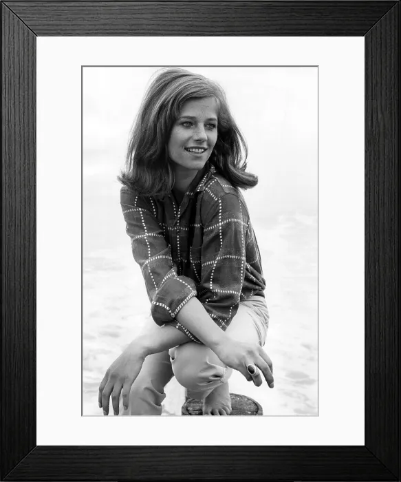 Framed Print : ROTTEN TO THE CORE, Charlotte Rampling, 1965 Framed Print : ROTTEN TO THE CORE, Charlotte Rampling, 1965