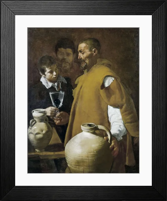 Framed Print : VELAZQUEZ, Diego Rodrguez de Silva (1599-1660). The Waterseller of Seville. 1620. Baroque art. Oil on canvas. UNITED KINGDOM. London. Wellington Museum Framed Print : VELAZQUEZ, Diego Rodrguez de Silva (1599-1660). The Waterseller of Seville. 1620. Baroque art. Oil on canvas. UNITED KINGDOM. London. Wellington Museum