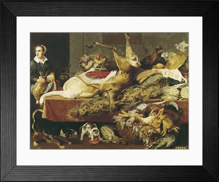 Framed Print : Snyders, Frans (1579-1657). The Cook in the Pantry. 1620s. Flemish art. Oil on canvas. SPAIN. Madrid. Prado Museum. AISA / Everett Collection**US SALES ONLY** Framed Print : Snyders, Frans (1579-1657). The Cook in the Pantry. 1620s. Flemish art. Oil on canvas. SPAIN. Madrid. Prado Museum. AISA / Everett Collection**US SALES ONLY**