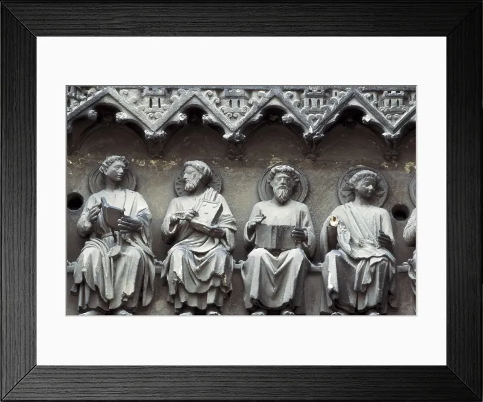 Framed Print : AISA / Everett Collection Burgos Cathedral of St. 1221-1568. SPAIN. Burgos. Cathedral of St. Mary. Sarmental Gate (1240). Gate giving access to the south arm of the crossing Framed Print : AISA / Everett Collection Burgos Cathedral of St. 1221-1568. SPAIN. Burgos. Cathedral of St. Mary. Sarmental Gate (1240). Gate giving access to the south arm of the crossing