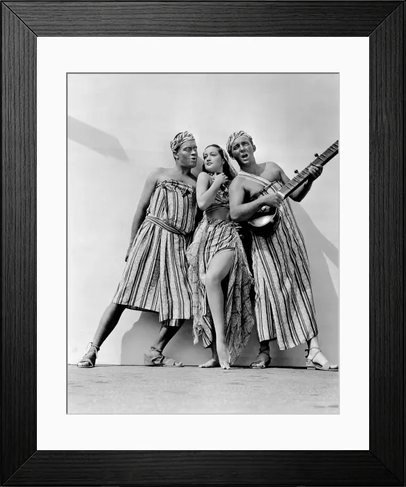 Framed Print : ROAD TO SINGAPORE, Bob Hope, Dorothy Lamour, Bing Crosby, 1940.. Courtesy: CSU Archives  /  Everett Collection