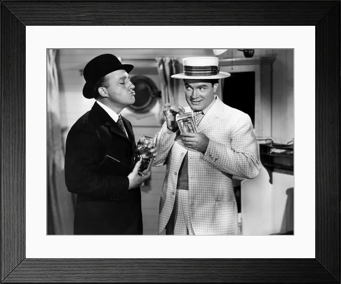 Framed Print : ROAD TO UTOPIA, Bing Crosby, Bob Hope, 1946.. Courtesy: CSU Archives / Everett Collection Framed Print : ROAD TO UTOPIA, Bing Crosby, Bob Hope, 1946.. Courtesy: CSU Archives / Everett Collection