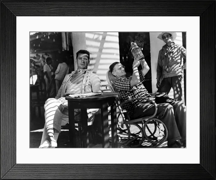 Framed Print : THE WAGES OF FEAR, (aka LE SALAIRE DE LA PEUR), Yves Montand, Jo Dest, 1953 Framed Print : THE WAGES OF FEAR, (aka LE SALAIRE DE LA PEUR), Yves Montand, Jo Dest, 1953